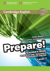 Cambridge English Prepare! Level 7 Teachers Book with DVD and Teachers Resources Online